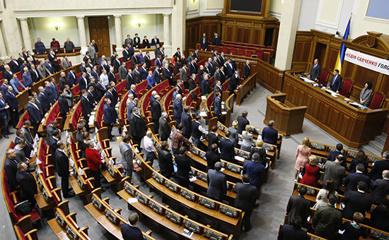 Заседание Верховной рады Украины (архивное фото)