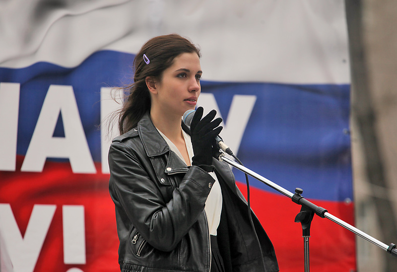 Участница панк-группы Pussy Riot Надежда Толоконникова