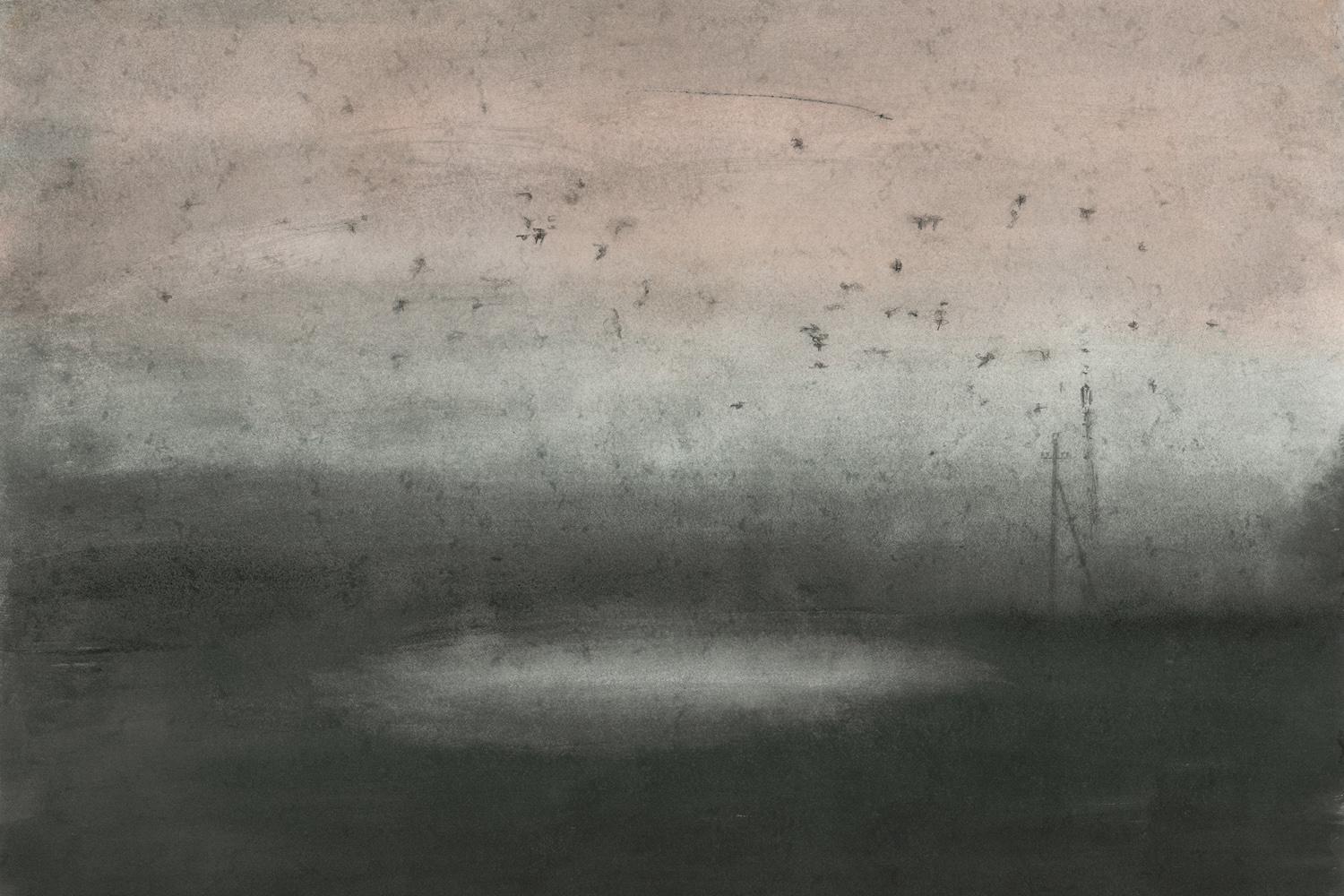 Алексей Веселовский. &laquo;Озеро&raquo;&nbsp;Из серии &laquo;Виды окрестностей реки Воря&raquo;),&nbsp;2024