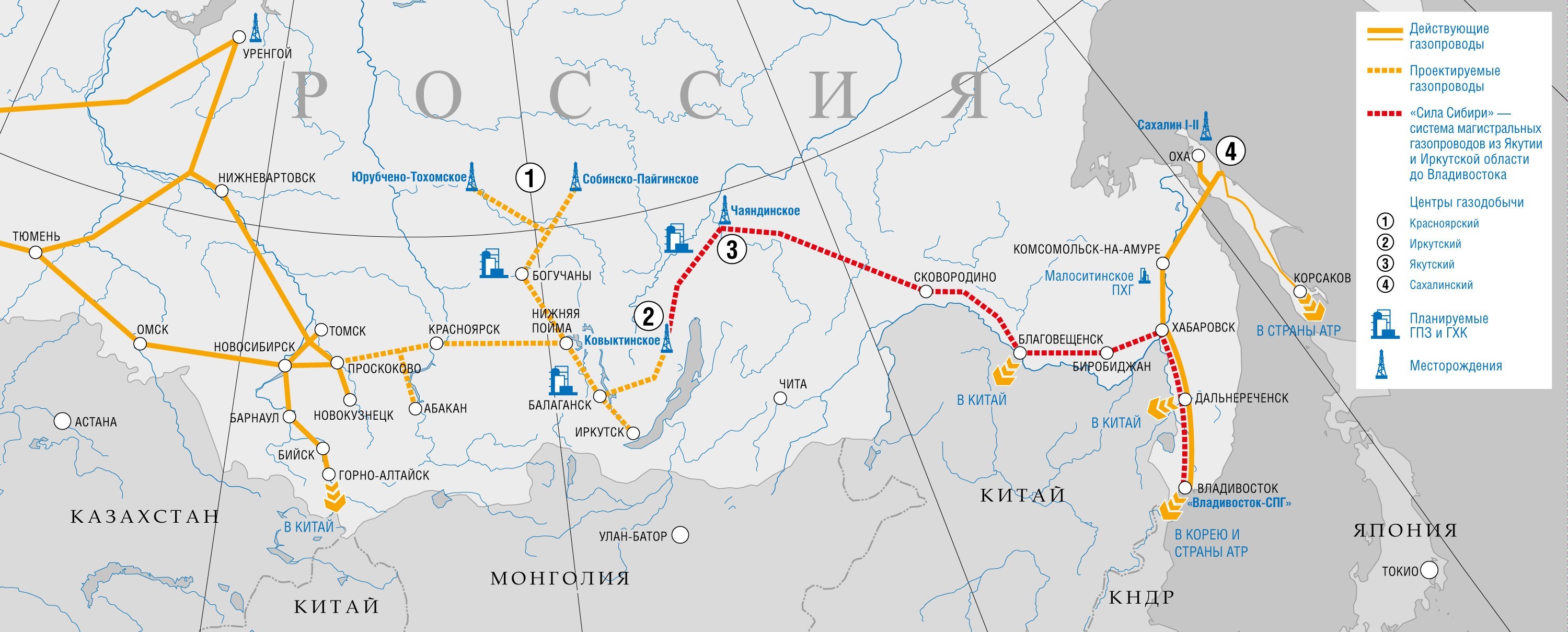 Газпром и CNPC подписали контракт о поставках газа в Китай
