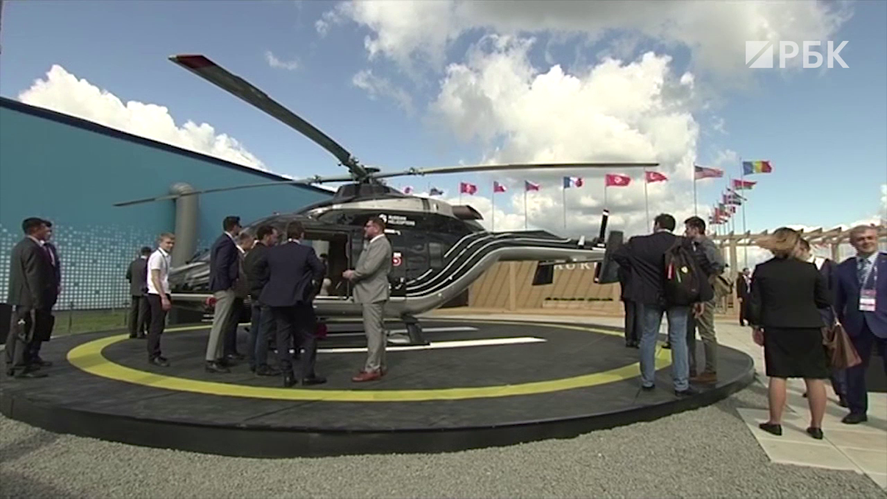 На МАКСе показали VIP-вертолет в стиле «президентского» Aurus. Видео