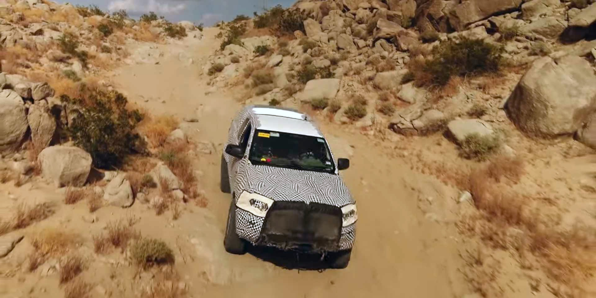Ford показал возрожденный внедорожник Bronco на видео
