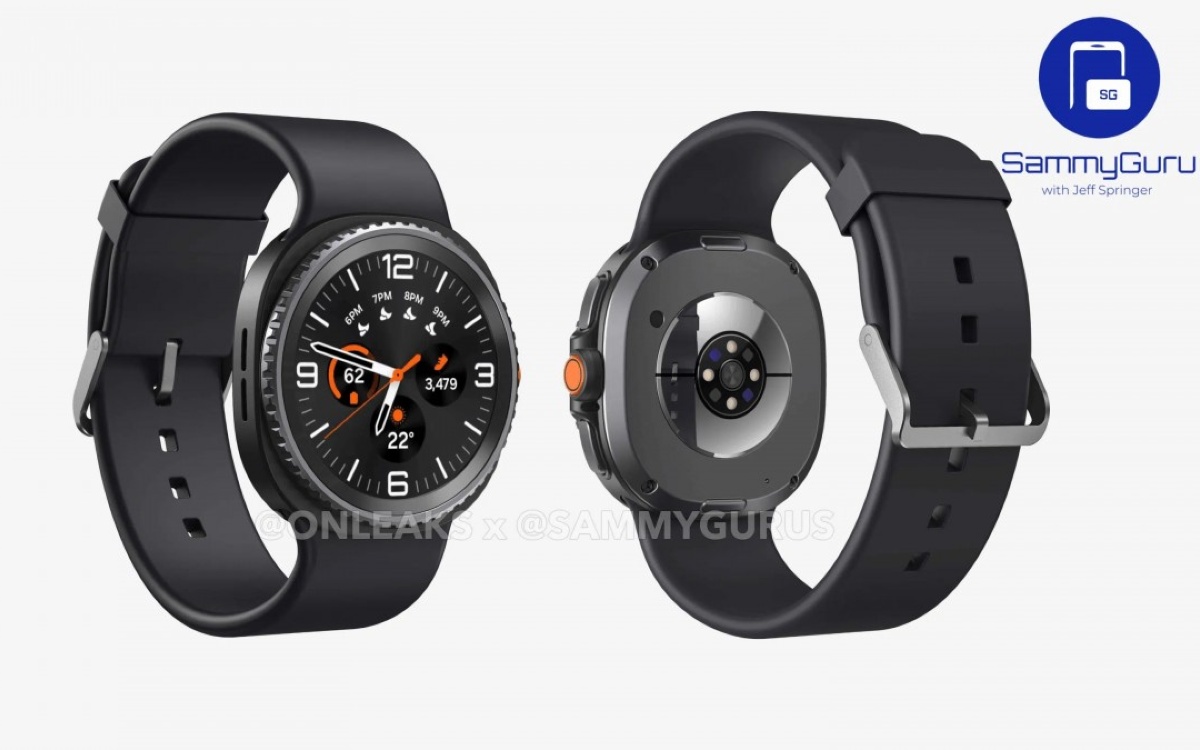 Рассекречен дизайн флагманских смарт-часов Samsung Galaxy Watch 8 Classic
