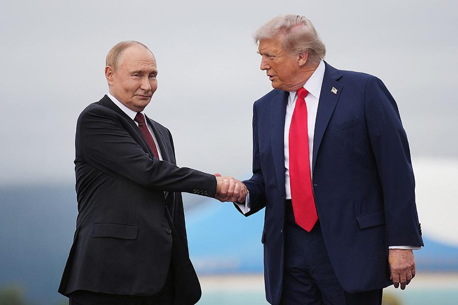 Владимир Путин и Дональд Трамп