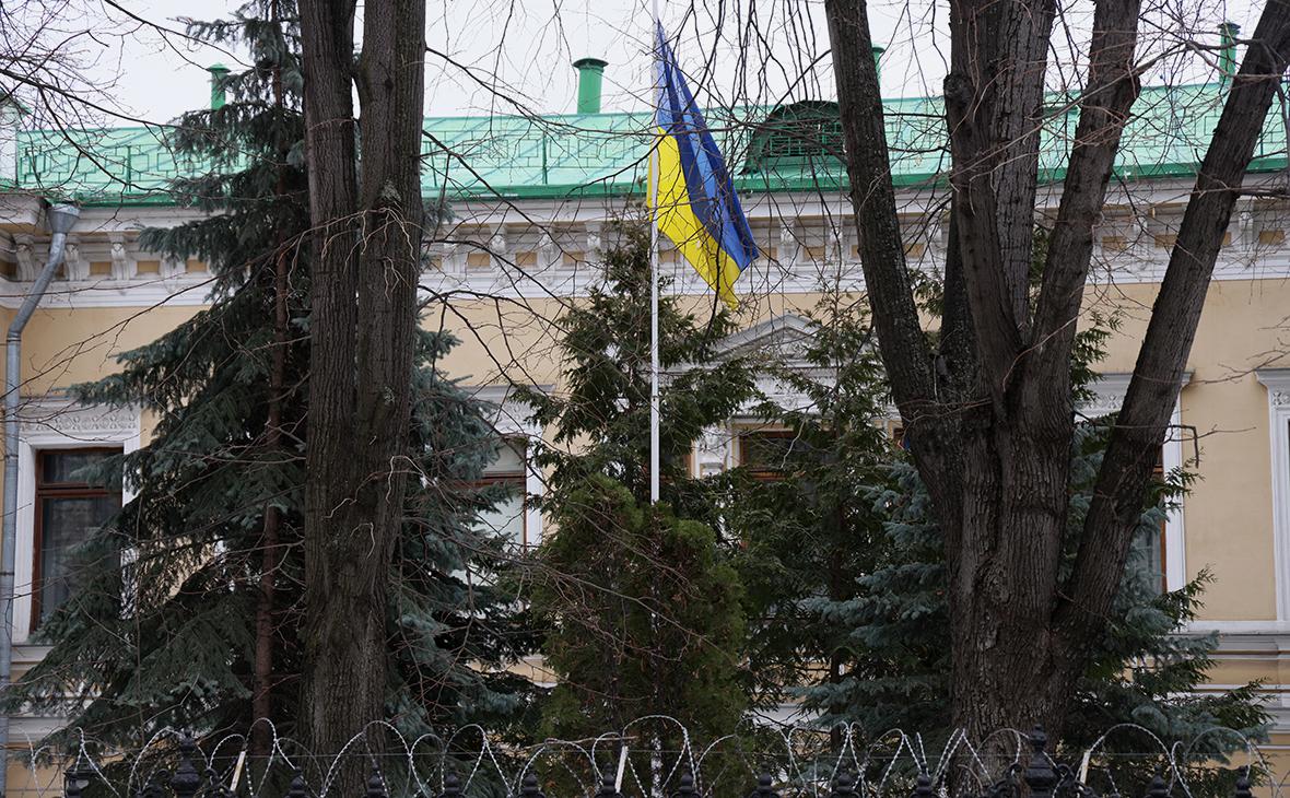 Здание посольства Украины в России