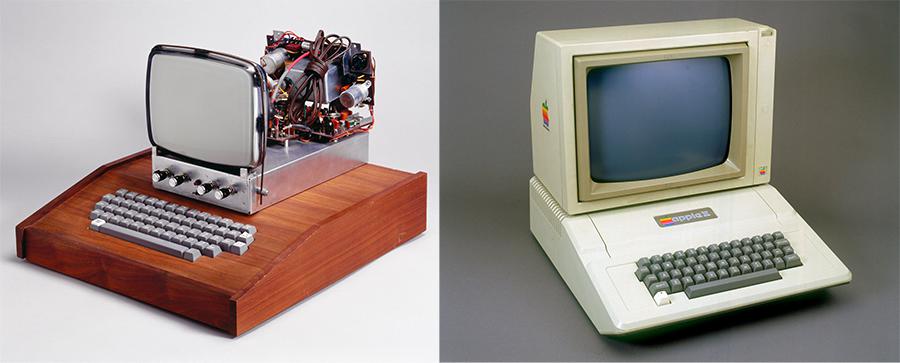 Компьютеры Apple I и Apple II