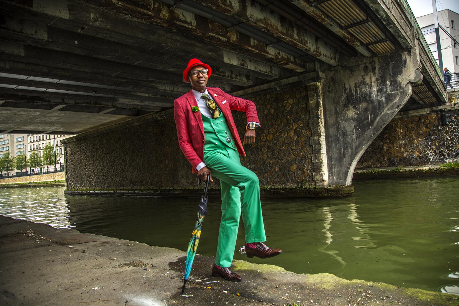 Бодуэн Муанда, фотография из серии &laquo;La SAPE&raquo;