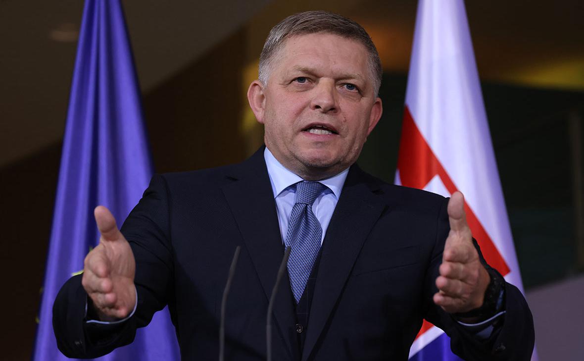 В Словакии заявили о риске покушения на Фицо, если он поедет в Киев