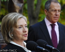 Госсекретарь США Х.Клинтон прибыла в Москву на переговоры с С.Лавровым