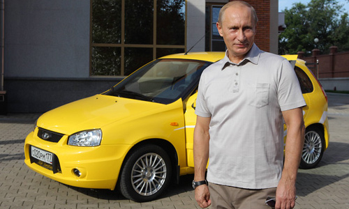 В. Путин помог Lada Kalina установить рекорд продаж
