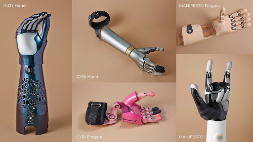 Активные тяговые протезы СYBI и бионические модели INDY и Manifesto