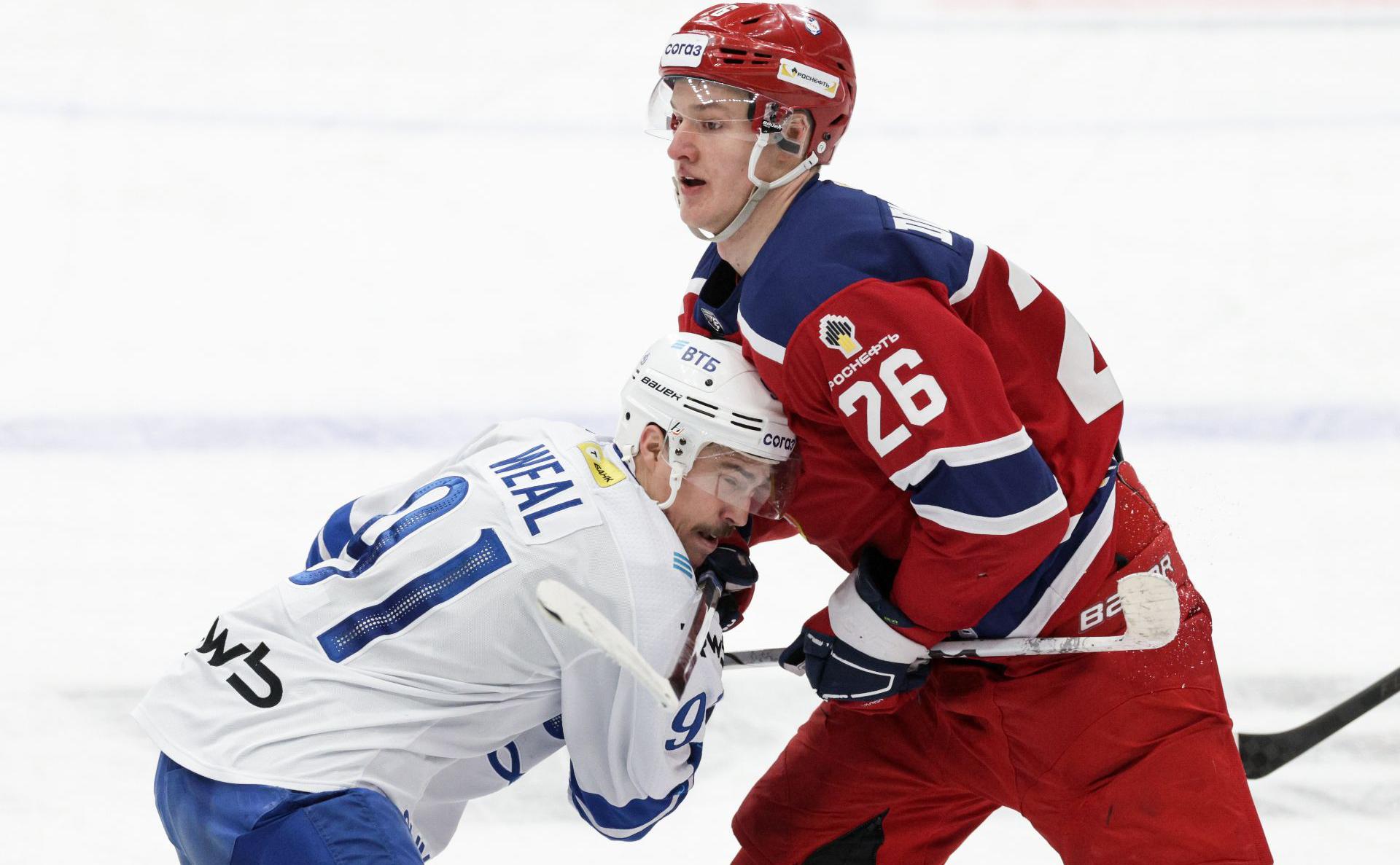 Джордан Уил (&laquo;Динамо&raquo;) и Кирилл Долженков (ЦСКА)