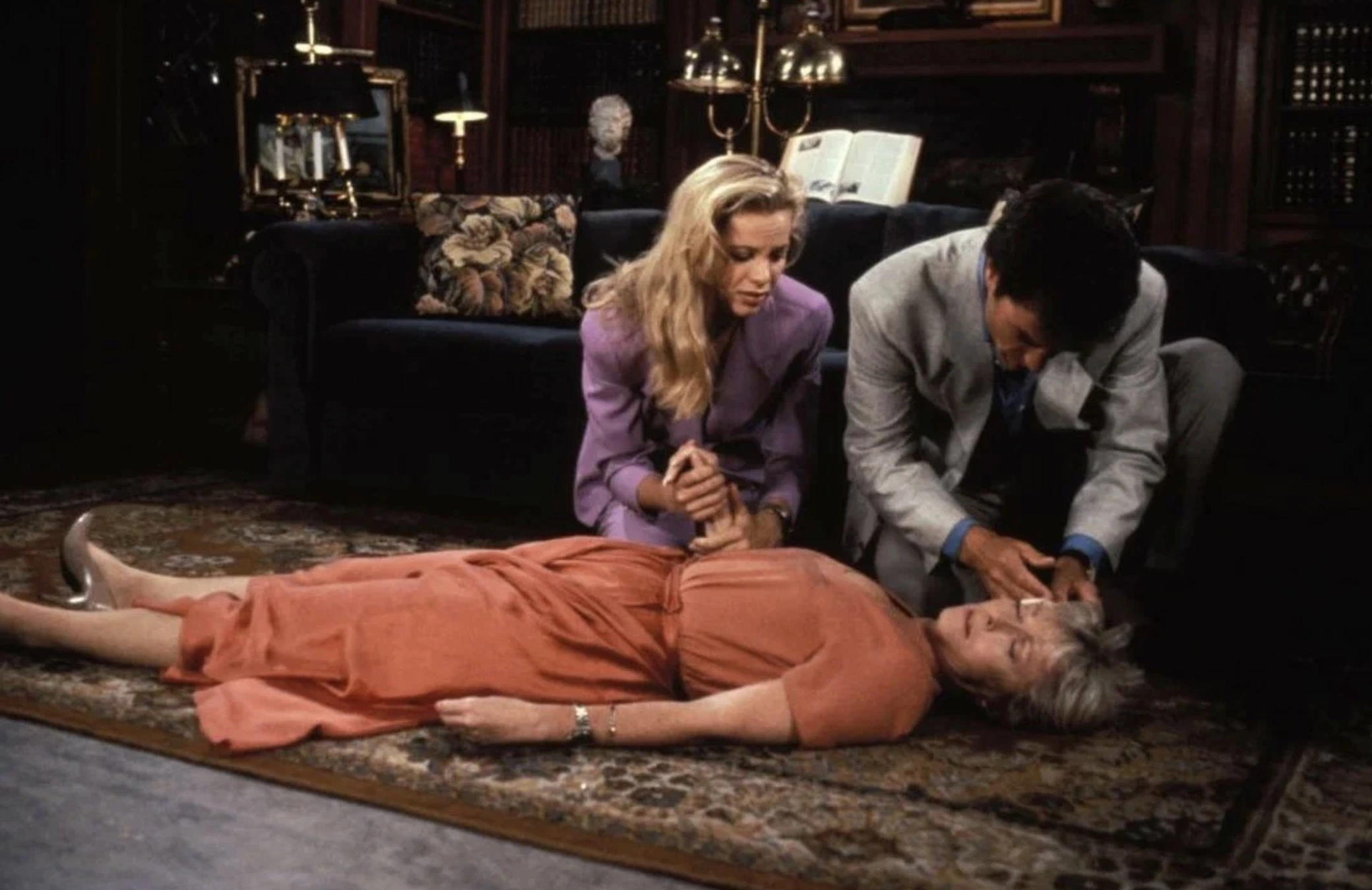 Кадр из сериала «Санта-Барбара»