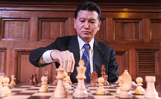 Президент Международной шахматной федерации (ФИДЕ) Кирсан Илюмжинов