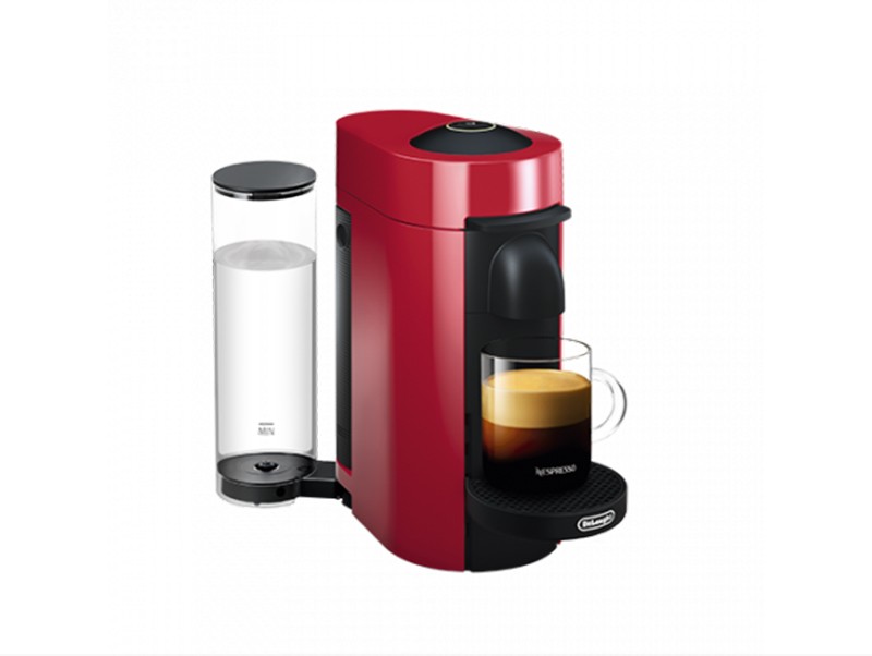 Кофемашина Vertuo Plus, модель D, цвет Cherry Red, Nespresso