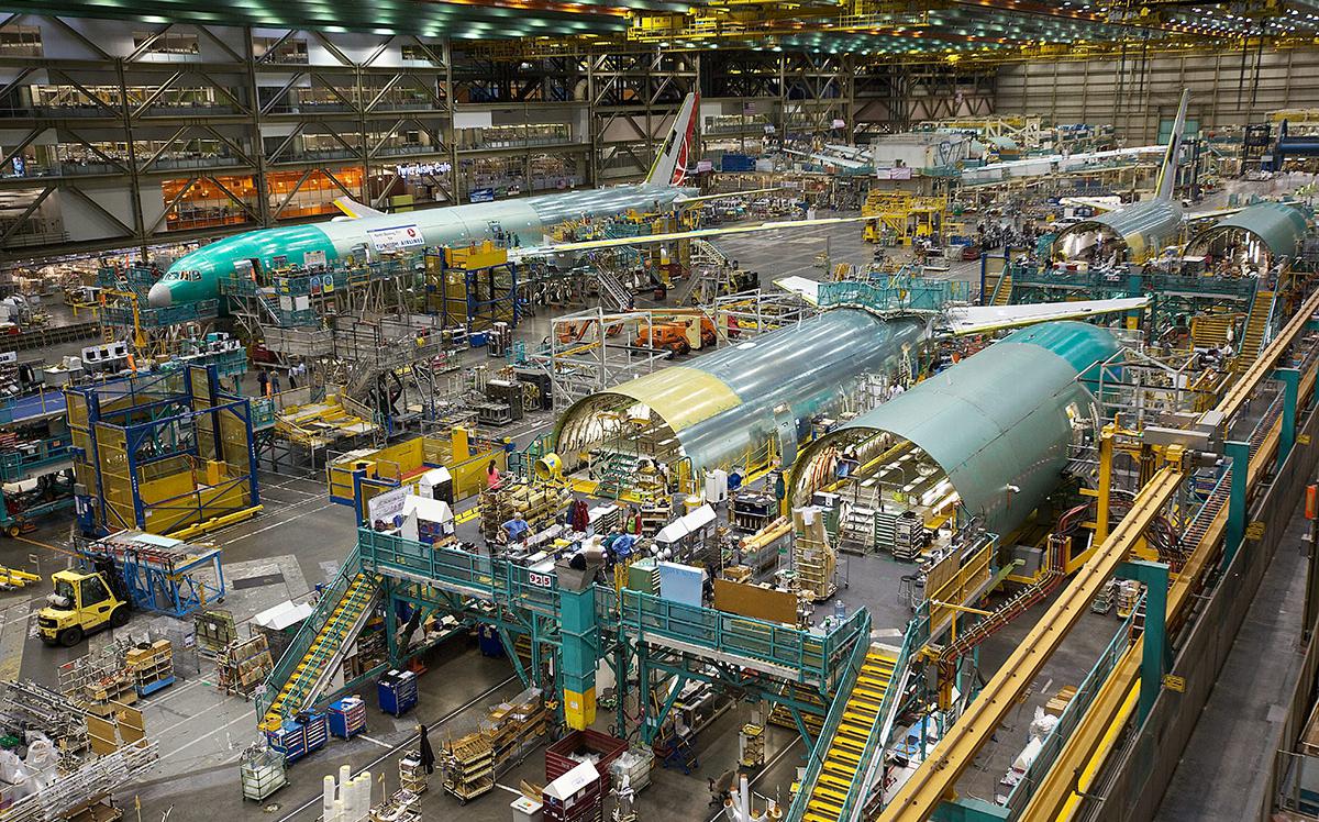Завод Boeing