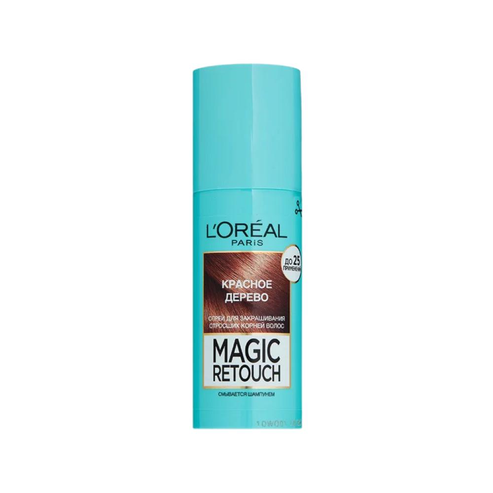 Тонирующий спрей для волос Magic Retouch, оттенок Красное дерево, L_Oreal Paris,