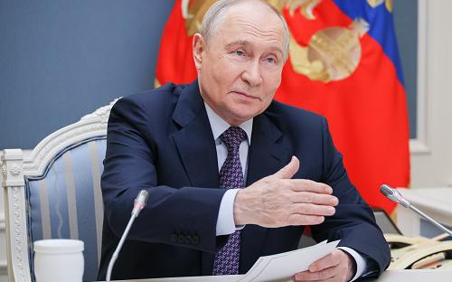 Путин оценил выполнение задачи по развитию фондового рынка