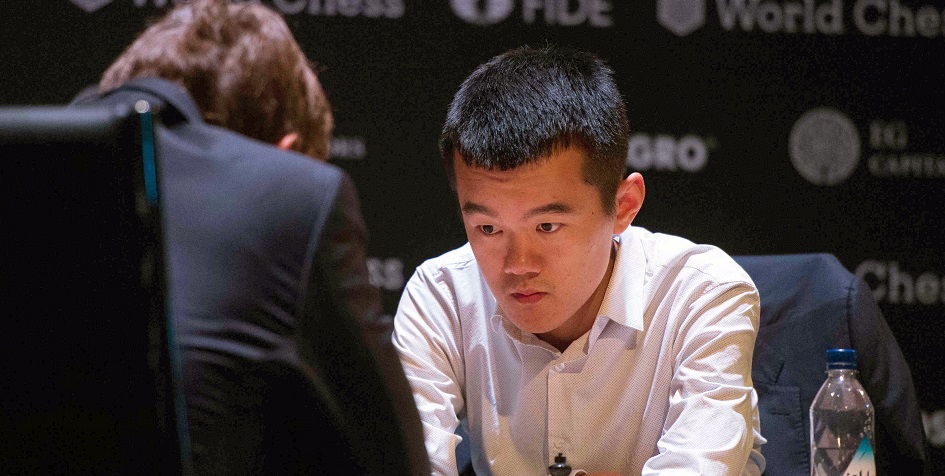 Китайский гроссмейстер Дин Лижэнь
