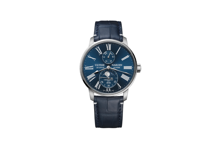 Часы Marine Torpilleur Bleu Enamel 42 mm, Ulysse Nardin