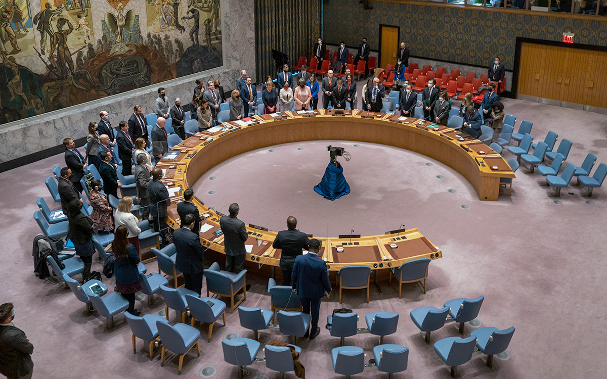 Россия потребовала созыва Совбеза ООН из-за произошедшего в Буче"/>













