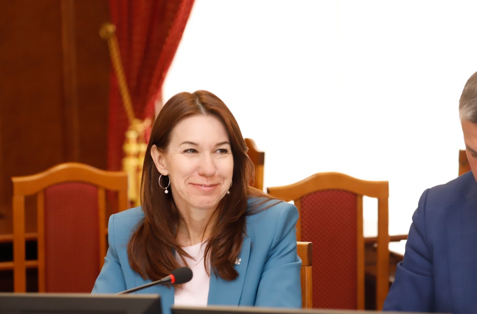 Елена Тырина (Фото: пресс-служба Заксобрания Новосибирской области)