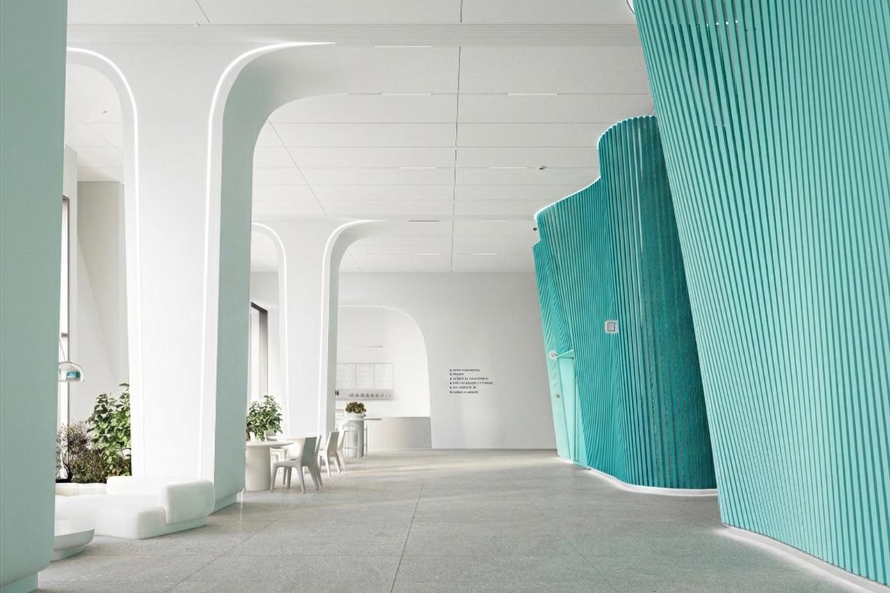 Общественные пространства в бизнес-центре &laquo;Адмирал&raquo;