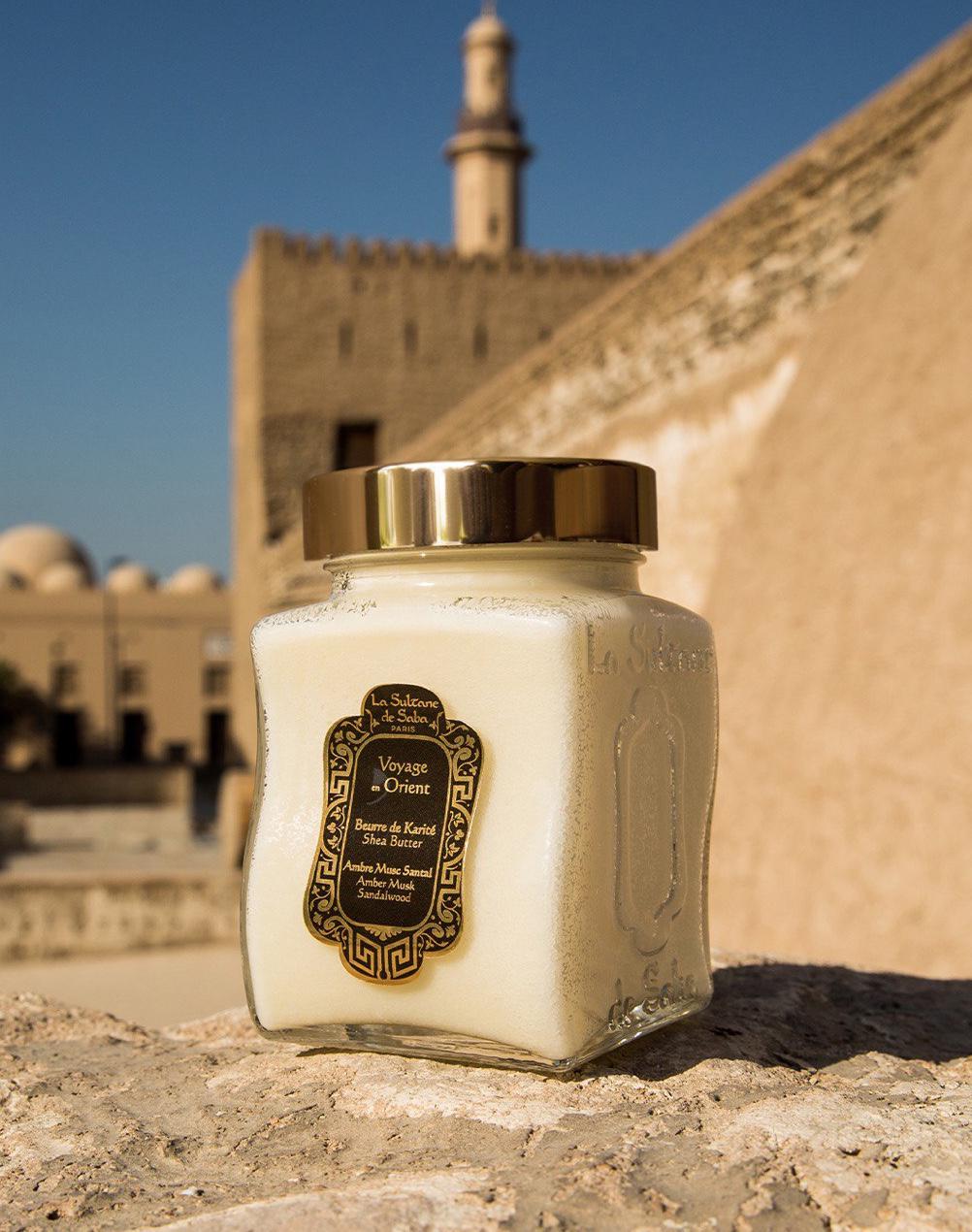 Масло карите для тела и волос &laquo;Амбра, мускус и сантал&raquo;, La Sultane de Saba, 10&nbsp;900 руб.