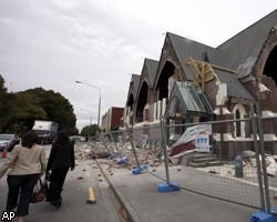 Новая Зеландия: Число жертв землетрясения достигло 76 человек