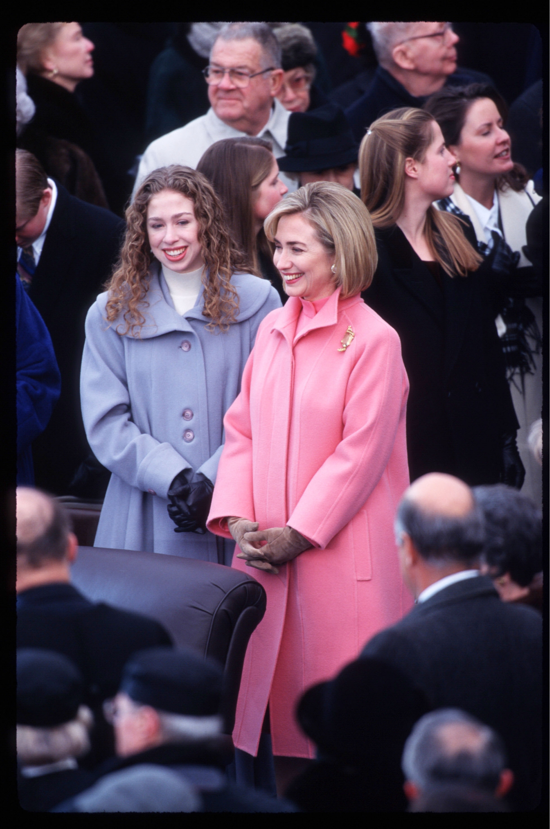 Хиллари Клинтон, инаугурационный парад, 1997 год