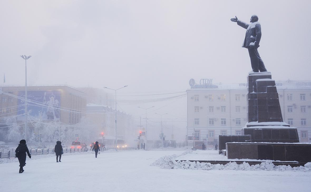 Площадь Ленина в Якутске