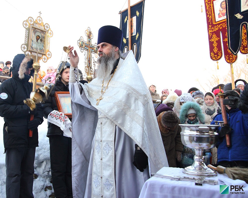 Праздник Крещения Господня в Казани
