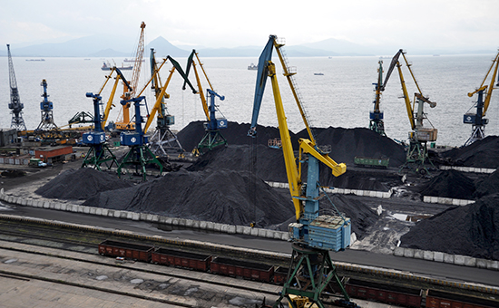 Угольный терминал в&nbsp;Находкинском морском торговом порту
