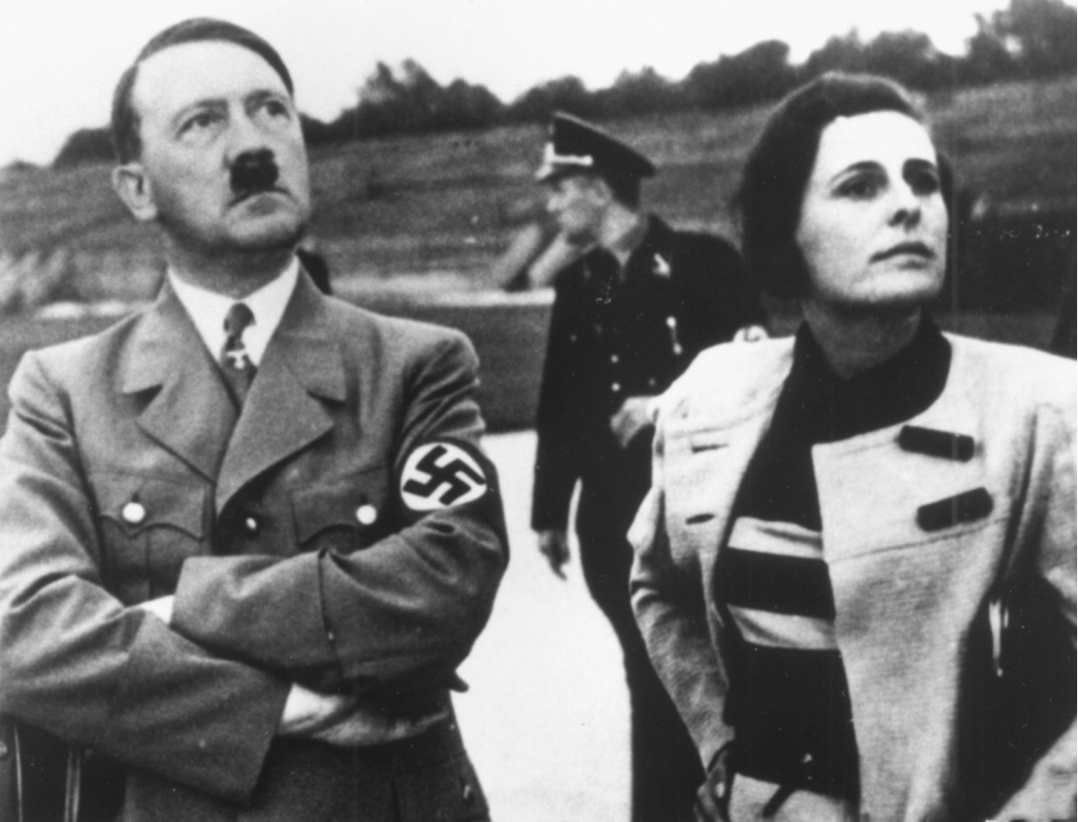 Адольф Гитлер и Лени Рифеншталь