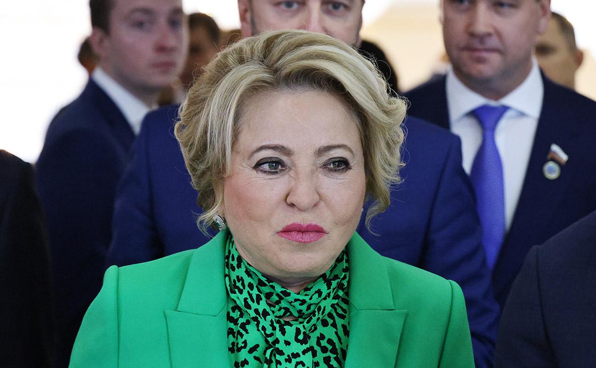 Матвиенко пообещала мобилизованным льготы участников спецоперации