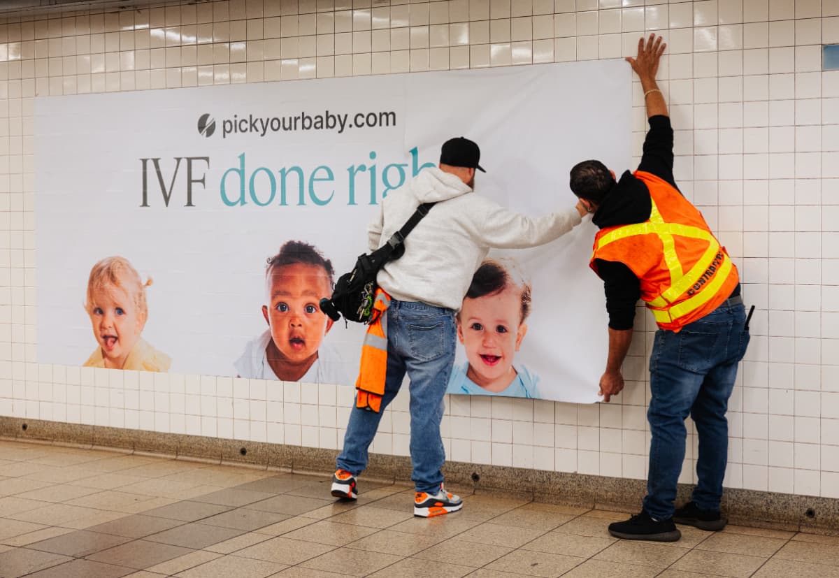 Реклама преимплантационного генетического теста