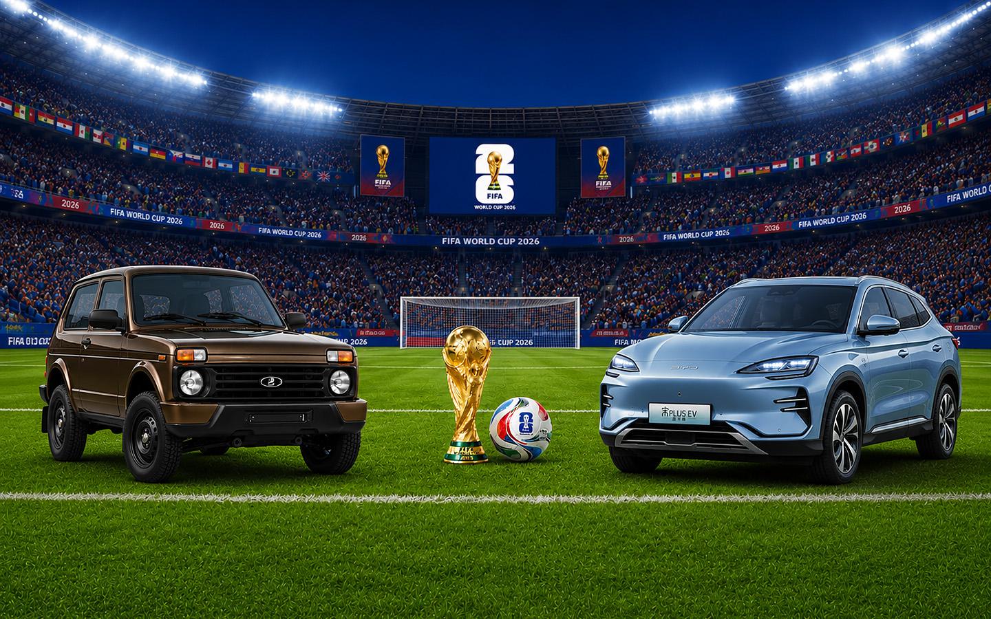 От Lada Niva до BYD. Какие машины дарили участникам ЧМ в разные годы