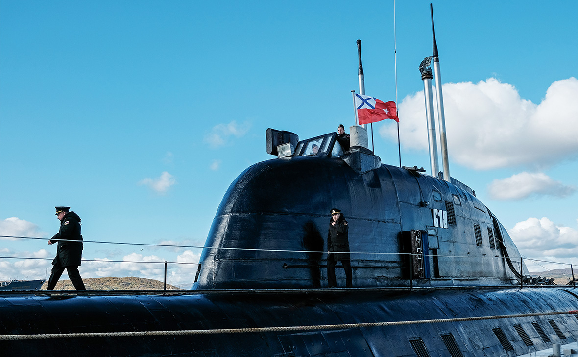 Атомная подводная лодка проекта &laquo;Обнинск&raquo; на базе Северного морского флота
