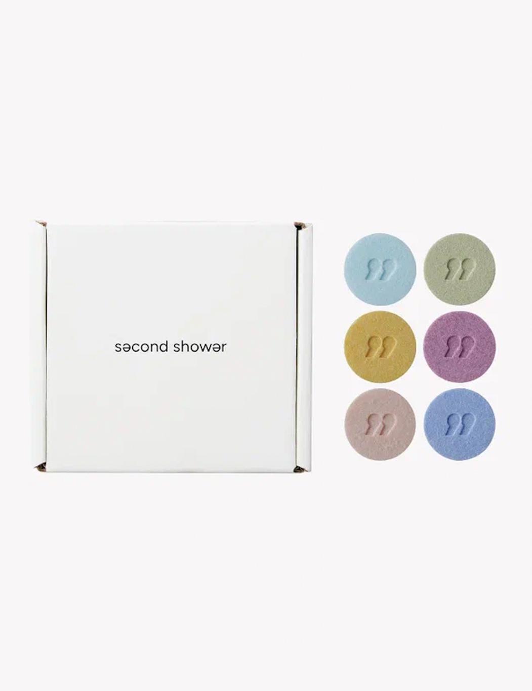 Стимеры (ароматические таблетки) для душа с ароматом перечной мяты, Second Shower