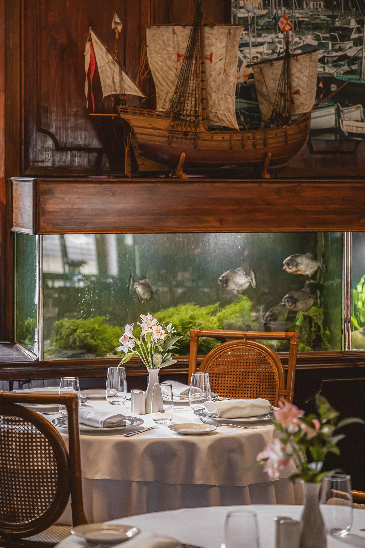 Интерьер ресторана «Сирена»