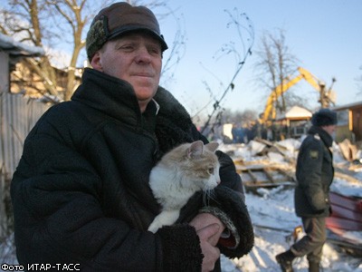 Снос домов в поселке Речник 