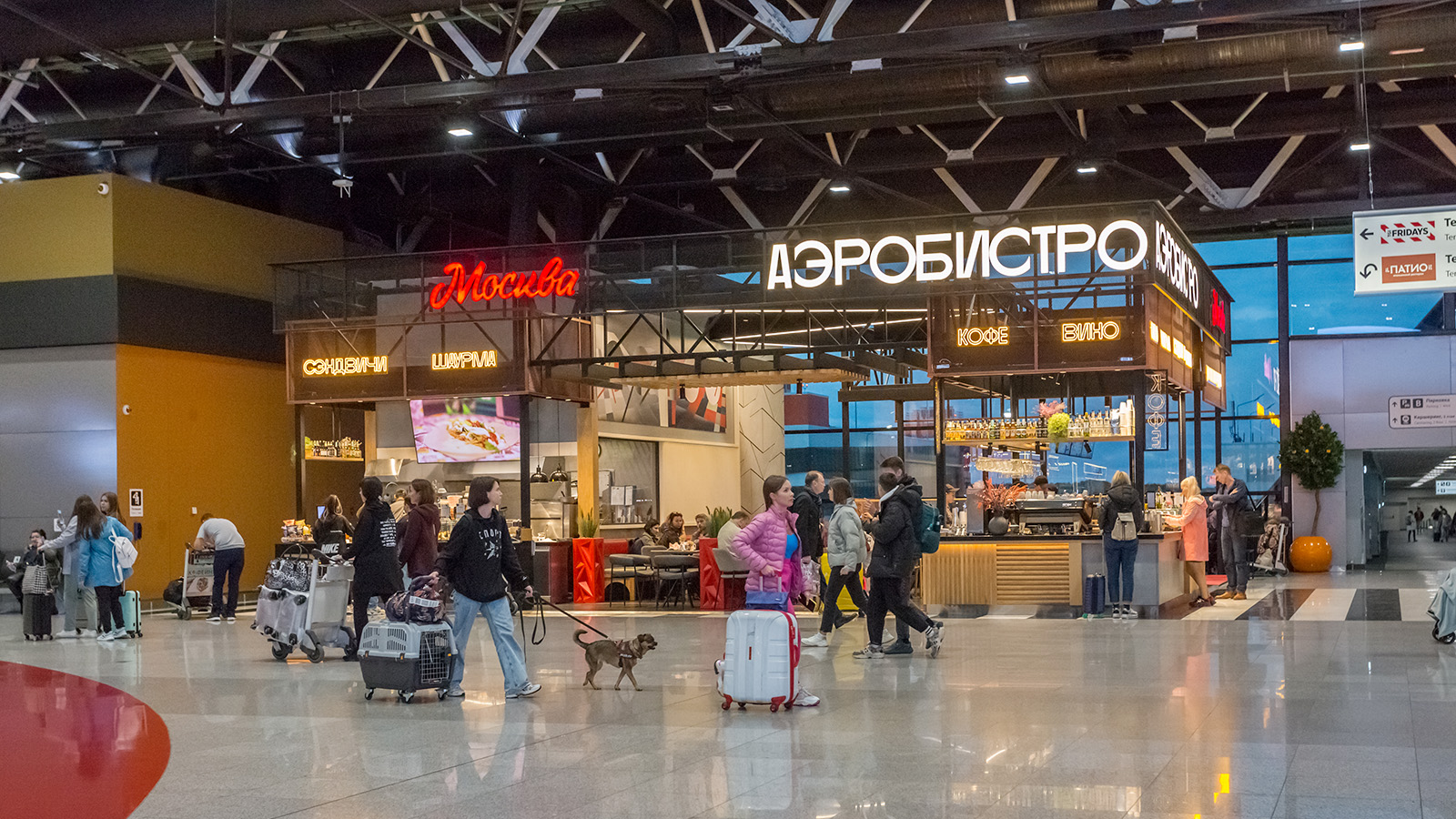 <p>Международный аэропорт Шереметьево-2</p>