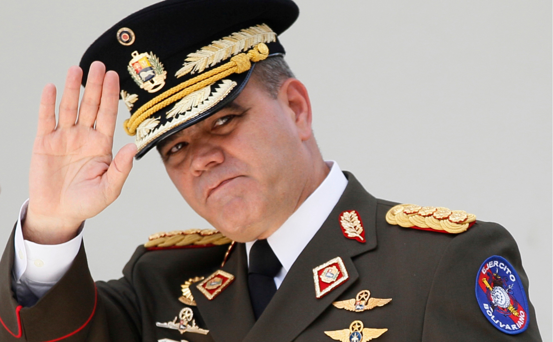 Министр обороны Венесуэлы Владимир Падрино Лопес