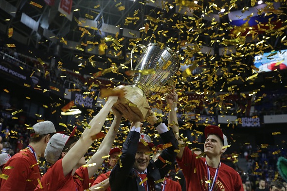 «Локомотив-Кубань» впервые за 18 лет выиграл Кубок России по баскетболу