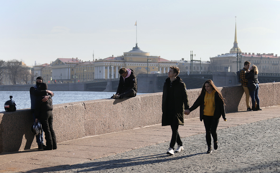 Петербург самоизоляция