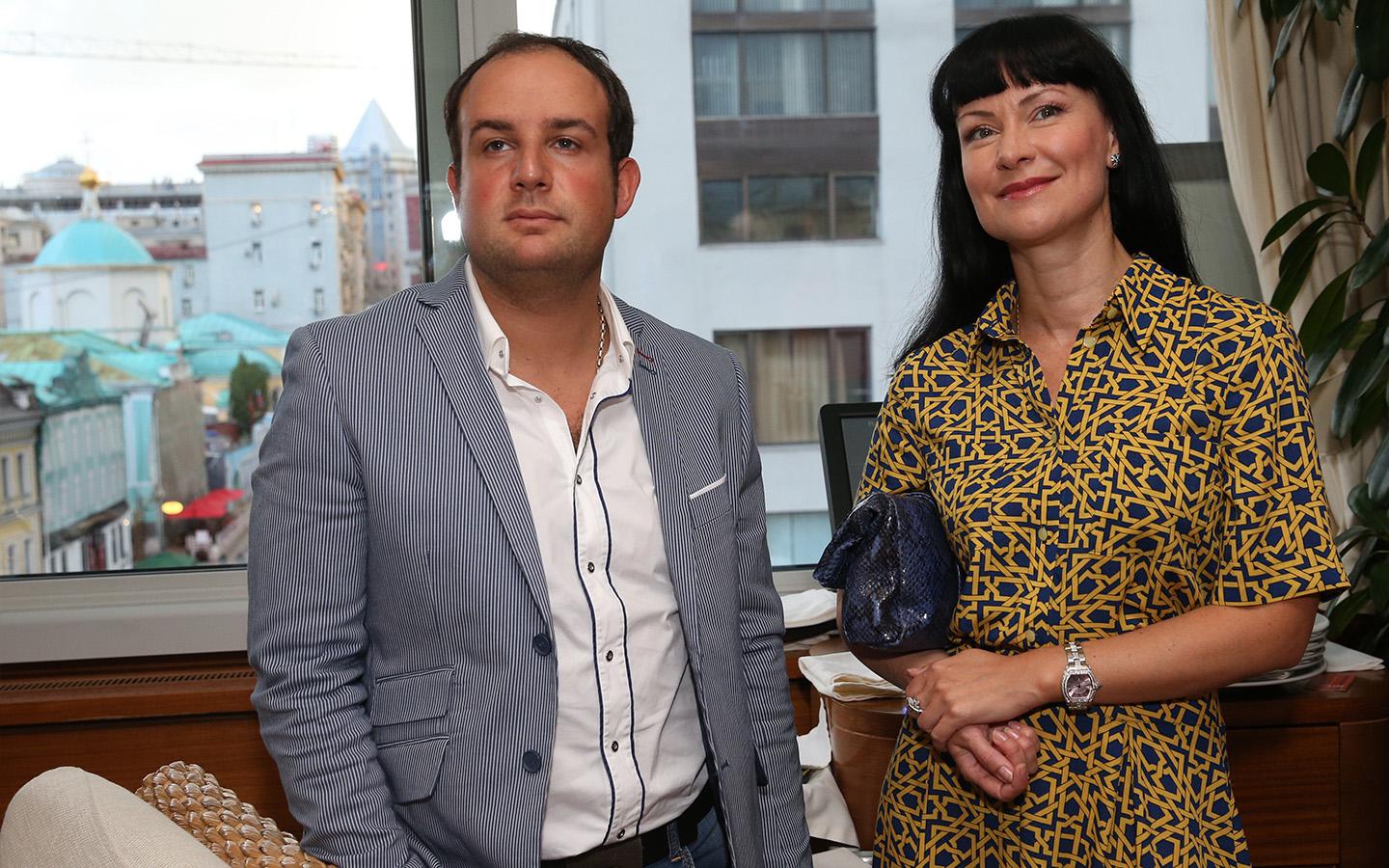 Нонна Гришаева с супругом актером Александром Нестеровым, 2014 год