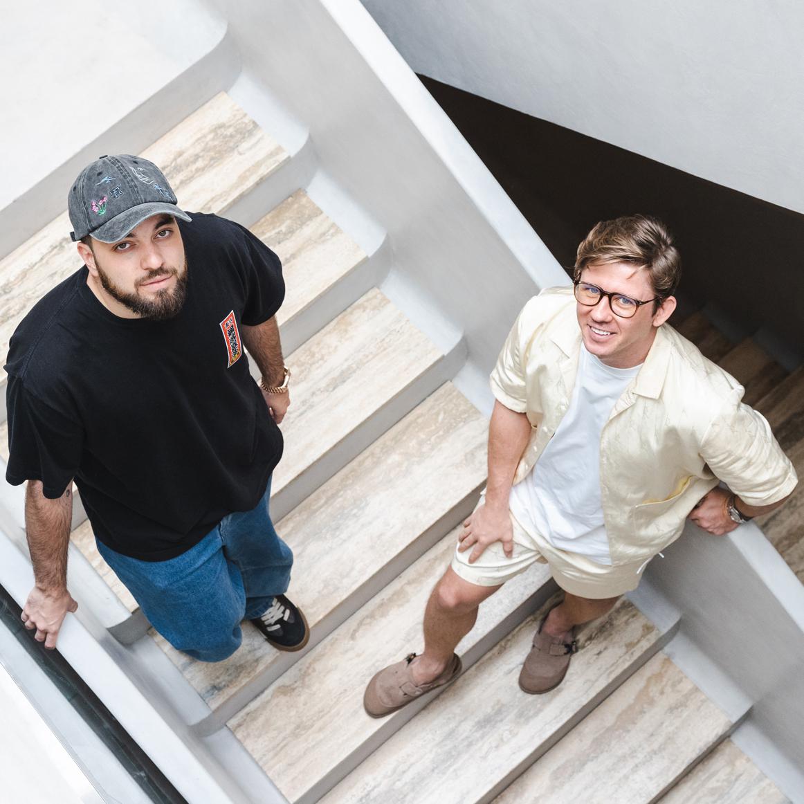 Глеб Голубев и&nbsp;Артур Шустериовас