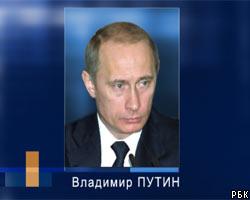 К телецентру в Останкино неожиданно приехал В.Путин