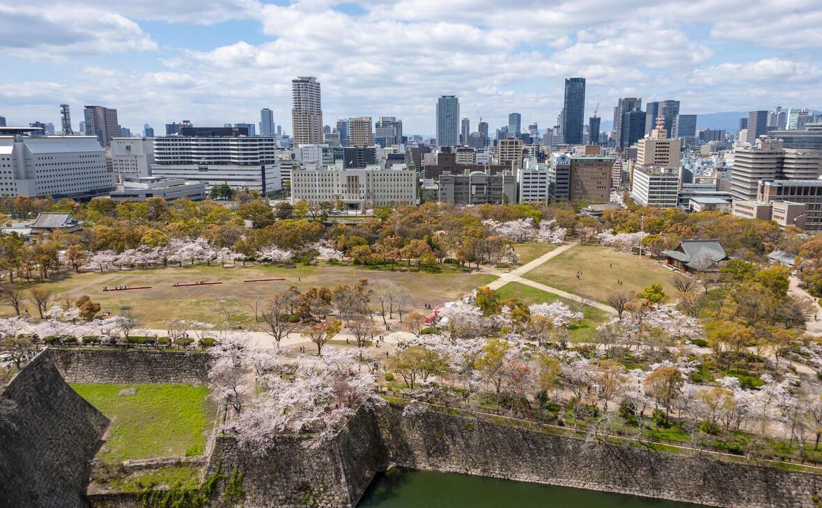 Вид на Осаку