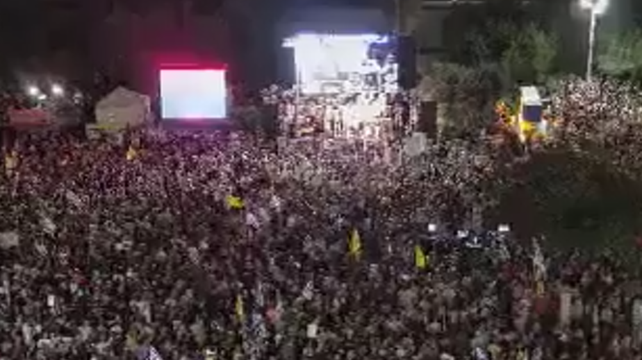 Тысячи людей вышли на протесты в Тель-Авиве из-за планов захватить Газу